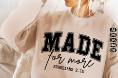 Made For More Christian Svg Design Product Image 2