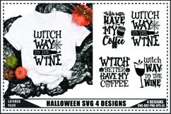 Halloween Svg 4 Designs, Halloween Ghost Trendy Svg Designs Product Image 1