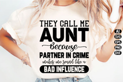 Partner in Crime Makes Me Sound Svg Design Product Image 1