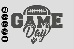 Football Svg Bundle, Football Mom Svg, Game Day Svg Product Image 7