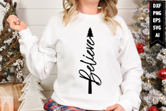 Believe Svg, Christmas Svg, Xmas Svg Product Image 1