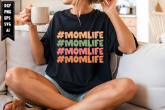 MomLife Svg, Mom Shirt Designs Product Image 1