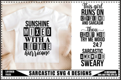 Sarcastic Svg 4 Designs, Funny Sarcasm Svg Designs Product Image 1