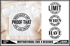 Motivational Svg 4 Designs, Self Love Motivation Svg Designs Product Image 1