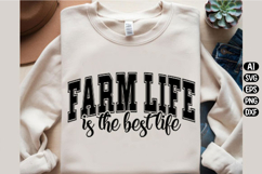 Farm Life Is the Best Life Svg Design Product Image 2