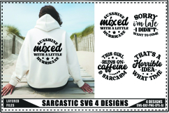 Sarcastic Svg 4 Designs, Funny Sarcastic Svg Product Image 1
