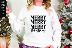 Merry Christmas Svg, Christmas Svg, Xmas Svg Product Image 1
