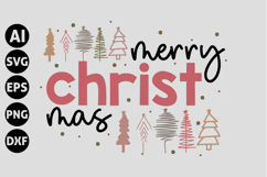Boho Christmas SVG bundle, Funny Christmas Svg, Xmas Svg Product Image 5