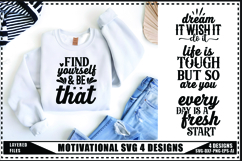 Motivation Svg 4 Designs, Self Love Motivation Svg Product Image 1