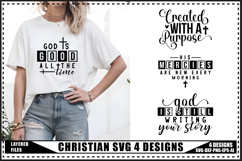 Christian Svg 4 Designs, Jesus Svg, Religious Svg Product Image 1