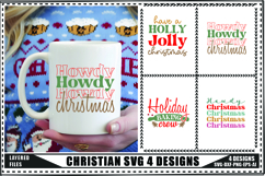Christmas Svg 4 Designs, Funny Christmas Svg Product Image 1