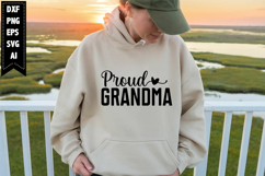 Proud Grandma Svg, Grandma Svg Designs Product Image 1