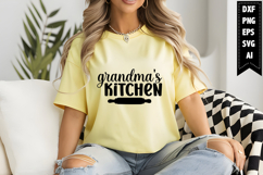 Grandma&#039;s Kitchen Svg, Kitchen Svg Designs Product Image 1