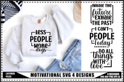 Motivation Svg 4 Designs, Self Love Motivation Svg Product Image 1