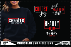 Christian SVG 4 Designs, Religious Svg, Jesus God Svg Product Image 1