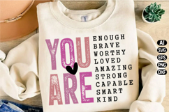 You Are Png, Inspirational Svg Design Product Image 2