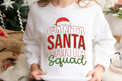 Santa Squad Svg Cut Files Creative Art Product Image 2