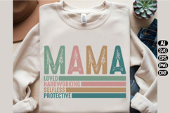 Retro Mama Svg Design Product Image 1