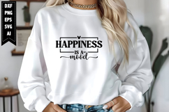 Happiness is a Mood Svg, Motivation Svg Designs Product Image 1