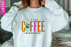 I Love Coffee Svg, Motivation Svg Designs Product Image 1