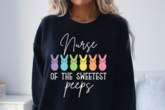 nurse of the sweetest peeps Svg Designs Product Image 1