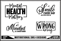 Motivation Svg 4 Designs, Self Love Motivation Svg Product Image 1