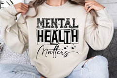 Mental Health Matters Svg Cut Files Creative Art Product Image 2