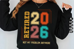 Not My Problem Anymore Svg Design Product Image 2
