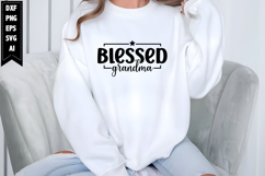 Blessed Grandma Svg, Grandma Svg Designs Product Image 1