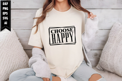 Choose Happy Svg Product Image 1
