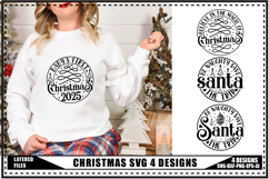 Christmas SVG 4 Designs, Winter Svg, Xmas Svg Product Image 1