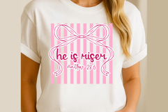He Is Risen SVG PNG, Christian Bow PNG Product Image 2