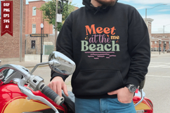 Meet Me at the Beach Svg, Family Vacation Svg Designs Product Image 1