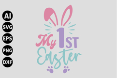 Easter Svg Design Bundle, Happy Easter Svg, Bunny Svg Product Image 2