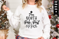 North Pole Post Office Svg, Christmas Svg, Xmas Svg Product Image 1