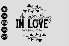 Bible Verse Svg Bundle, Love Like Jesus Svg, Bible Verse Svg Product Image 11