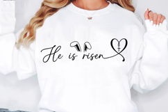 He Is Risen Svg Cut Files Creative Art Product Image 1
