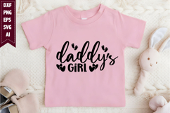 Daddy's Girl Svg, Baby Svg Designs Product Image 1