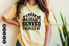 Fresh Sarcasm Served Daily Svg, Funny Sarcastic Svg Product Image 1