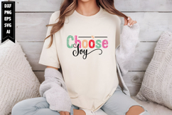 Choose Joy Svg, Motivation Svg Designs Product Image 1