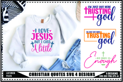 Christian Svg 4 Designs, Religious Svg, Jesus God Svg Product Image 1