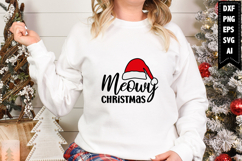 Meowy Christmas Svg, Christmas Svg, Xmas Svg Product Image 1