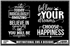 Motivation Svg 4 Designs, Self Love Motivation Svg Product Image 1