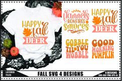 Fall Svg 4 Designs, Pumpkin Season Svg Product Image 1