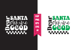 Dear Santa define good Svg, Christmas Svg, Xmas Svg Product Image 1
