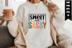 Sweet and Sassy Svg, Sarcastic Svg Designs Product Image 1