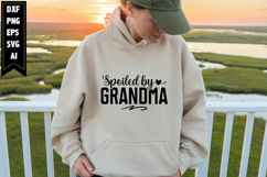 Spoiled by Grandma Svg, Grandma Svg Designs Product Image 1