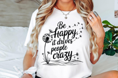 Be Happy It Drives People Crazy Svg Designs Product Image 2