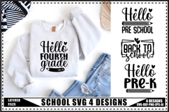 School Svg 4 Designs, Teacher Shirt Svg, Teach Svg Product Image 1