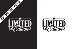 Limited Edition Svg, Motivation Svg Designs Product Image 1